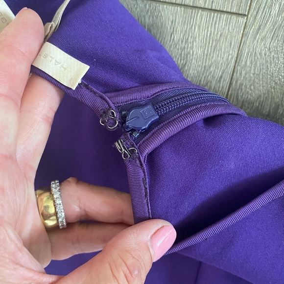 Halston Heritage Dress 💜 M - Picture 5 of 15